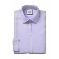 Charles Tyrwhitt Ssf Lilac Non-iron Micro Diamond Shirt Purple Talla: 14.5"-32"-Sing | Camisas Casuales Outlet | Hombre | Púrpura
