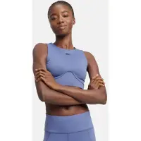 Reebok Lux Contour Crop Twilight Purple Talla: M | Sujetadores Deportivos Outlet | Mujer | Púrpura
