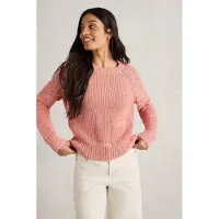 White Stuff Cindy Cotton Jumper Mid Coral Talla: 12 | Sudaderas con Capucha Outlet | Mujer | Naranja