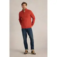 White Stuff Chunky Funnel Neck Jumper Orange Multi Talla: XS | Jerséis Outlet | Hombre | Naranja