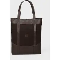 Núnoo Karl Canvas Chocolate Talla: OS | Bolsas de Mano Outlet | Unisex | Marrón
