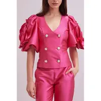 Anne Fontaine Fauvisme Fushia Talla: 42 | Blusas Outlet | Mujer