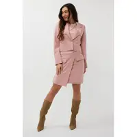 Esqualo Blazer Short City Chalk Pink Talla: 44 | Blazers Outlet | Mujer | Rosa