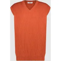 Circle of trust Ferry Gilet Orange Talla: L | Cárdigan Outlet | Hombre | Naranja