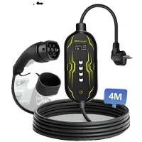 OEM Cargador para vehículos eléctricos, control táctil, diseño resistente al agua, AFB 3.5KW 4M