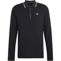 Adidas Originals adidasPolo TÉCNICO DE CANALÉ MANGA LARGA 3 STRIPES L Black Hombre