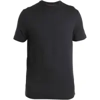 Icebreaker - Ropa de senderismo - M Merino 150 Tech Lite SS Tee Black de Lana - Talla L - Negro