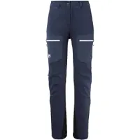 Millet - Ropa de esquí de travesía mujer - M White Shield Pant W Saphir - Talla 40 FR - Azul marino