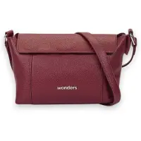 Wonders para mujer. WB-56007 Bolso Combi granate (OSFA), Casual, Piel, outlet 2026.