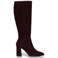 Wonders para mujer. M-5442 Botas de Piel Charme granate (36), 3 a 5cm, Cremallera, Casual, outlet 2026.