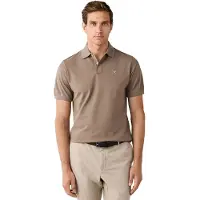 Hackett London para hombre. HM5600234 Polo Slim Fit Logo beige (XXL), Casual, Algodón, Manga corta, outlet 2026.