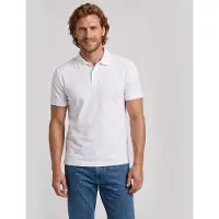 GUESS para hombre. M6YP60K4388 Polo Básico Manga Corta blanco (M), Casual, Algodón, outlet 2026.