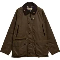 Barbour para hombre. MWX2616 Chaqueta encerada Icons Bedale marrón (L), Casual, Algodón, outlet 2026.