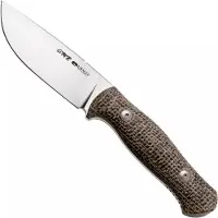 Viper GMR VT4070MIN Satin Hybrid Cryo, Natural Jute Micarta, cuchillo de hoja fija, diseño de Fabrizio Silvestrelli