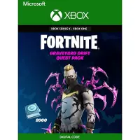 Fortnite - Graveyard Drift Quest Pack + 2000 V-Bucks Challenge Código de LIVE