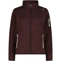 CMP - Women's Jacket Jacquard Knitted - Forro polar size 34, marrón