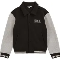 We fashion Chaqueta de entretiempo gris claro / negro