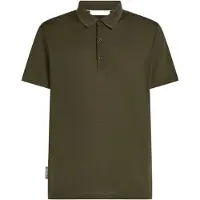 Icebreaker - Ropa de senderismo - M Merino 150 Tech Lite SS Polo Dk Loden de Lana - Talla L - Verde
