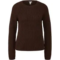 QS Jersey marrón oscuro