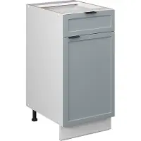 Vicco Mueble bajo para fregadero/placa Fame-Line Azul claro-gris 40 cm , ET Roble, Model 60914