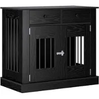 vidaXL : Mueble para jaula de perro, color , aspecto de roble, 90 x 47,5 x 80 cm