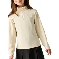 Regatta - Kids' Hot Shot II Half Zip Fleece - Forro polar size 11-12 Years, blanco