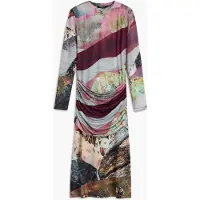 Desigual , Vestido Punto Manga Larga, Mujer, Poliester, XS