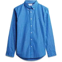 Tommy Hilfiger Camisa 'Flex' azul / blanco