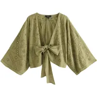 Next Blusa caqui / oliva