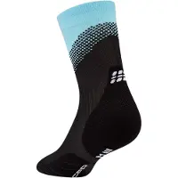 Cep - Women's Run Edt. Split Socks Mid Cut - Calcetines de running size IV, negro