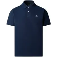 Hackett London para hombre. HM5600241 Polo Logo marino (XXL), Casual, Algodón, Manga corta, outlet 2026.