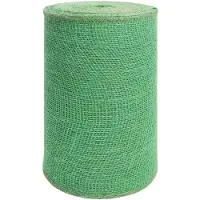 vidaXL Rollo de yute, 25 x 10000 cm, color verde