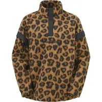 Picture - Women's Velora Printed 1/4 Fleece - Jerséis de forro polar size S, marrón