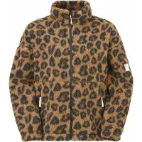 Picture - Marcas - Gypsi Zip Fleece Wild Spot Print para Mujer - Talla S - Marrón