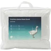 vidaXL Juego de fundas nórdicas de plumón de ganso, 90% plumón, modelo FULDA, 3 unidades, 135 x 220 cm, para verano