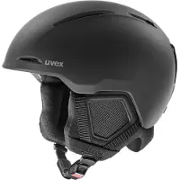 Uvex - Cascos esquís hombre - Monte LT Black Matt - Talla 56-59 cm - Negro