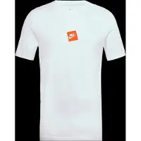 Nike Camiseta naranja / blanco