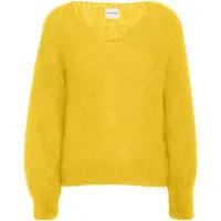 Americandreams Jersey talla grande 'Milana Mohair' amarillo