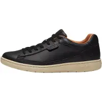 Timberland para hombre. TB0A5P7QW021 Zapatillas de piel Portofino Pier negro (41.5), Plano, Cordones, Casual, outlet 2026.