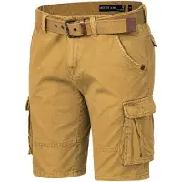 Indicode Pantalón cargo mostaza