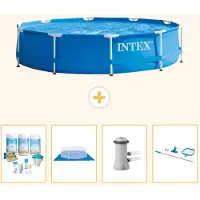 Intex Piscina inflable rectangular - 366 x 76 cm - de 5 piezas - modelo S21007