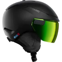 Atomic - Cascos esquís hombre - Revent GT Amid Visor HD Photo Black de Lana - Talla 55-59 cm - Negro