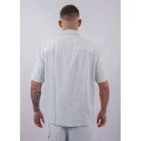 Armani Exchange para hombre. XM002266AF22638FB380 Camisa de algodón blanco (S), Casual, Manga corta, outlet 2026.