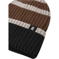 Reima - Kid's Vilpas Beanie - Gorro size 48-50 cm, marrón/negro