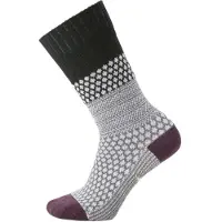Smartwool - Women's Everyday Cozy Popcorn Cable Crew Socks - Calcetines multifuncionales size 38-41, gris