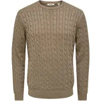 Only & Sons Jersey 'ONSLOUI' marrón claro
