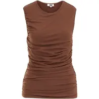 We fashion Top marrón rojizo