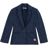 We fashion Blazer navy / burdeos / blanco
