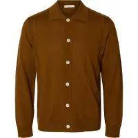 Selected Cárdigan 'SLMTRAY' cognac