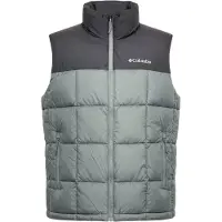 Columbia Chaleco deportivo 'Puffect IV' verde pastel / negro